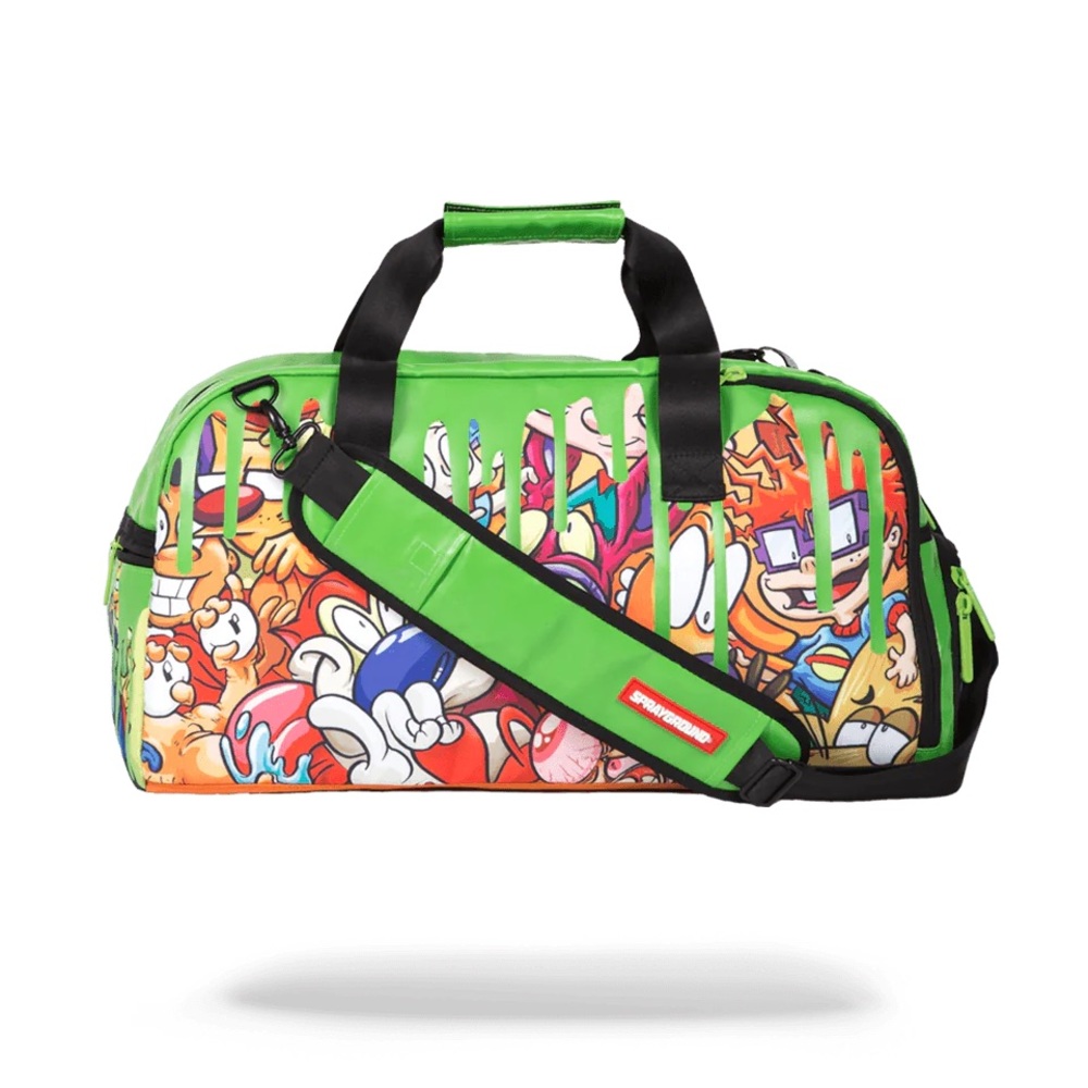 NWOT NICKELODEON 90'S SLIME DUFFLE - Sprayground